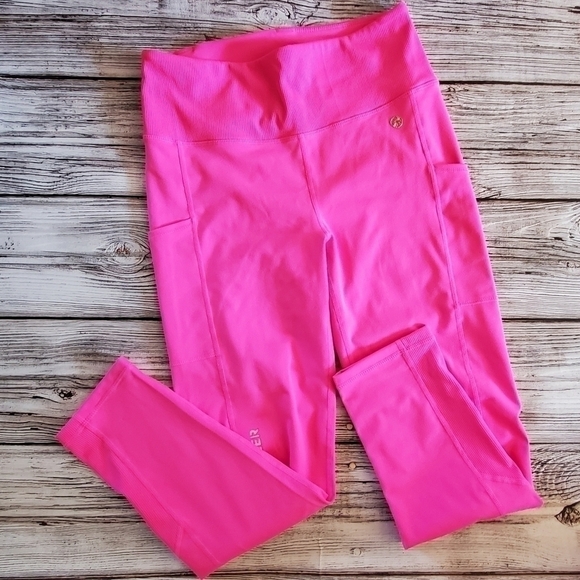 Lilly Pulitzer Weekender High Rise Leggings Pink Size M NWOT - Picture 2 of 4